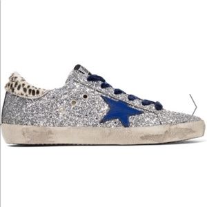 Golden goose glitter sneakers